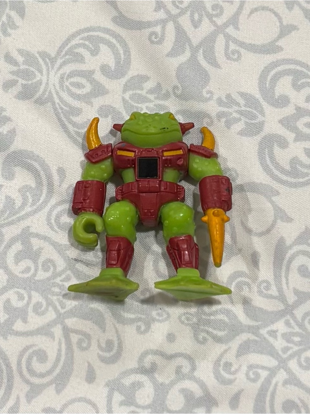 Vintage 1987 BATTLE BEASTS Hasbro #7 Horny Toad (No Weapon)